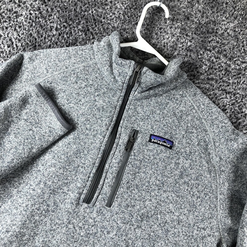 Patagonia Sweater Mens‎ Large Better Sweater 1/4 Zip Fleece Pullover Mock Neck